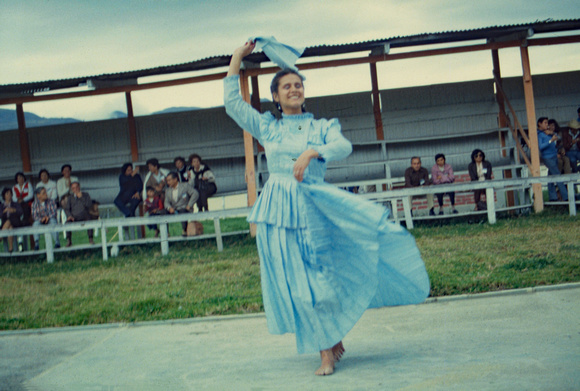 Latino woman dancer