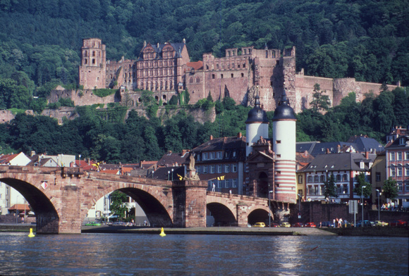 Heidelberg bridge town castle