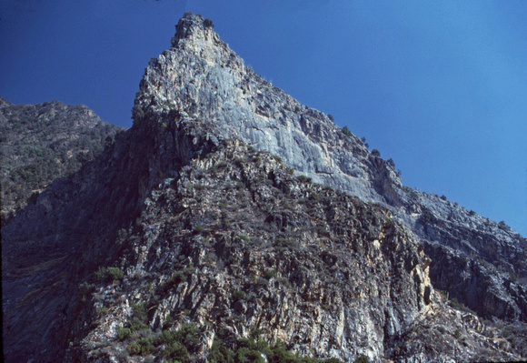 Sharp-peaked mountain