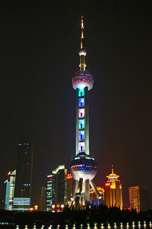 Shanghai The Pearl night