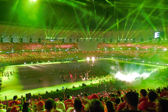 Internacional pre-World Cup stadium celebration, Porto Alegre