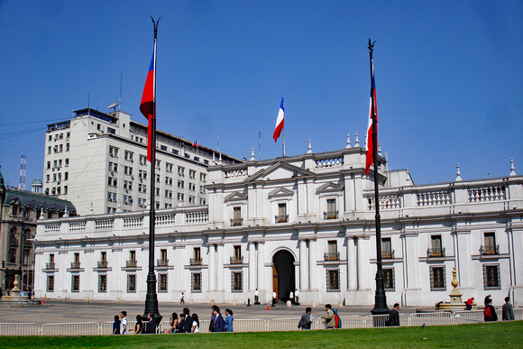 Moneda presidential palace