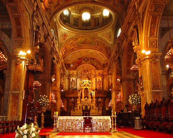 Santiago cathedral main alter