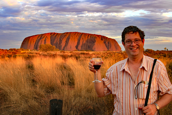 Bob at Uluru