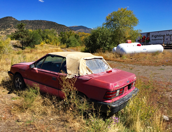 Abandoned car western Colorado
