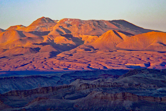 Atacama mountain to north