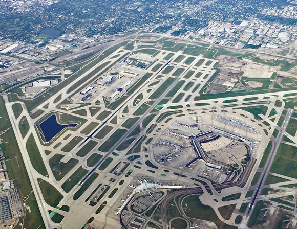 O'Hare from air