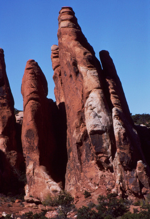 Rock pillars