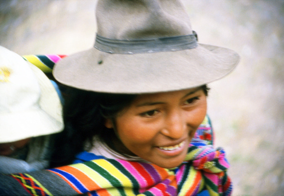 Young Peruvian woman