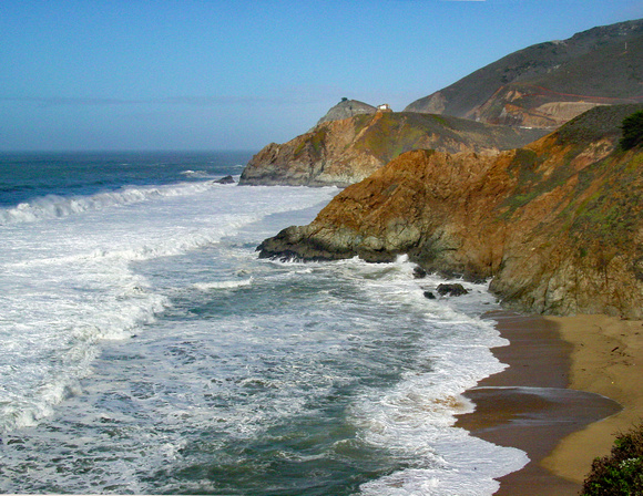 Coast south of Pacifica
