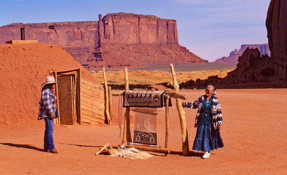 Navajo man and woman