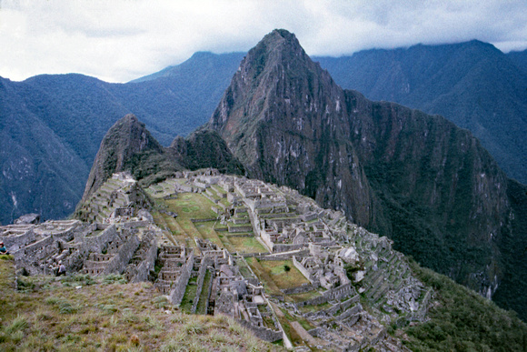 Machu Picchu spread out