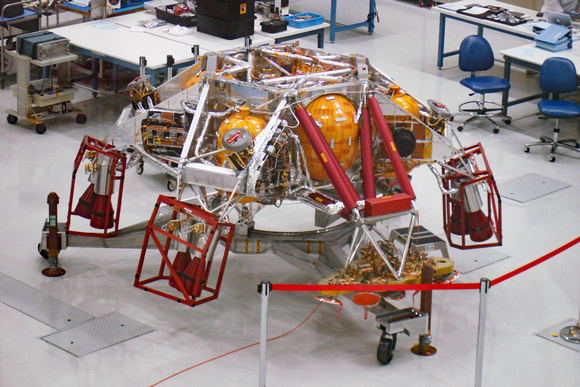 JPL Mars rover Sky Crane