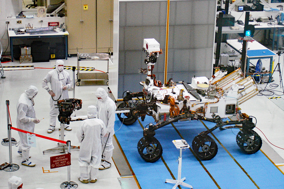 JPL Curiosity Mars rover