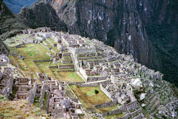 Machu Picchu on plateau