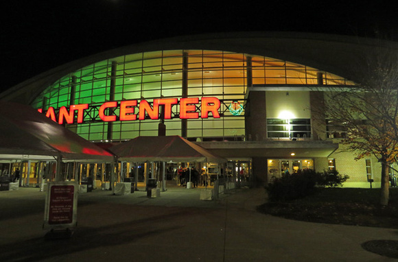 Giant Center at night